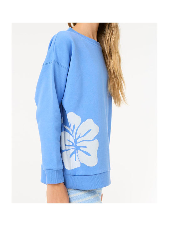 Bluza dziewczęca RIP CURL Bliss Crew-Girl niebieska
