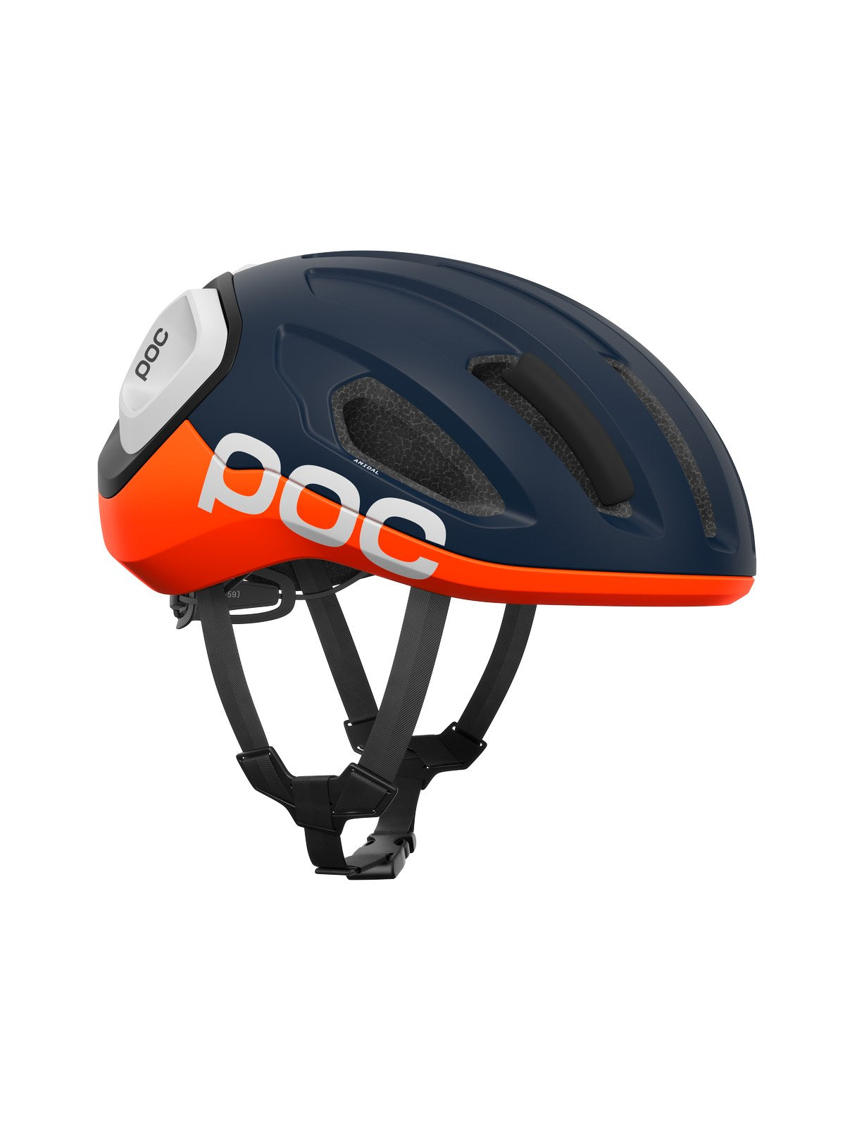 Kask rowerowy POC Amidal grantowo pomarańczowy