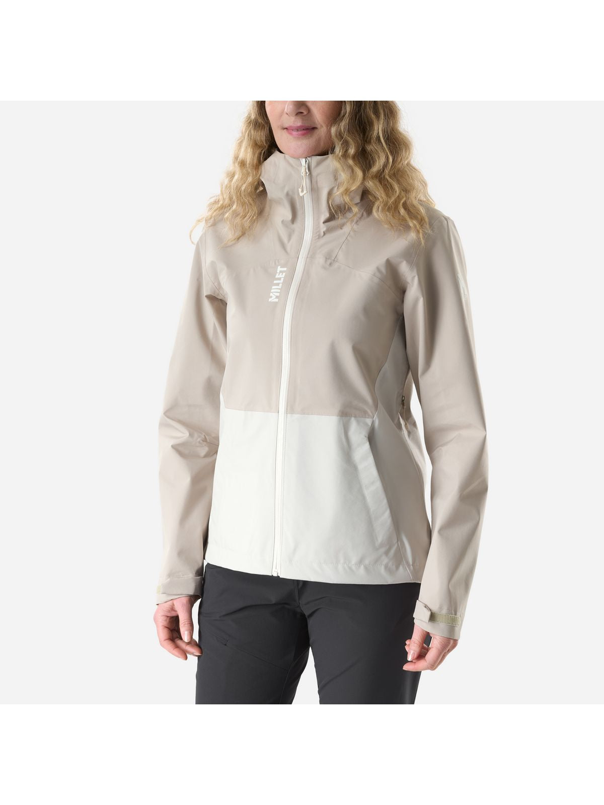 Kurtka damska MILLET W Seneca Storm 3L Jkt W beżowa