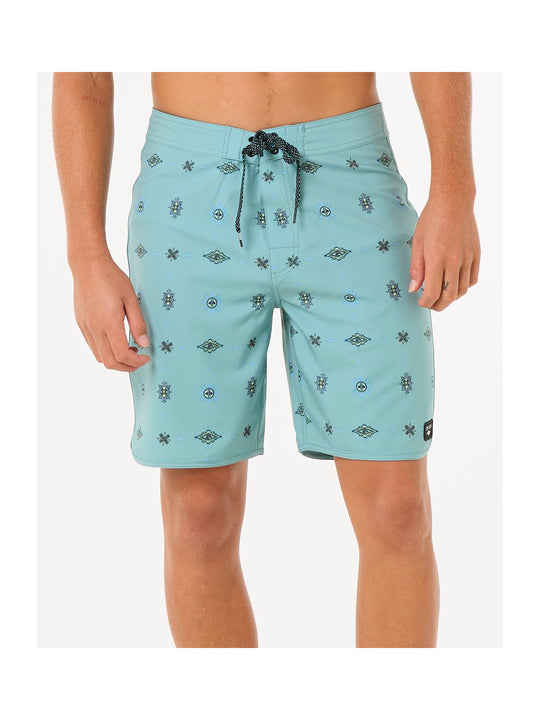 Szorty kąpielowe męskie RIP CURL Mirage Micro Diamond niebieskie
