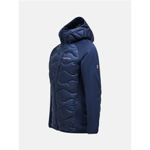 Kurtka puchowa męska Peak Performance M Helium Down Hybrid Hood granatowy
