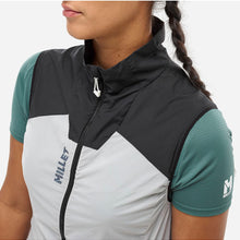 Kamizelka damska MILLET Intense Windbreaker Vest W biało czarny
