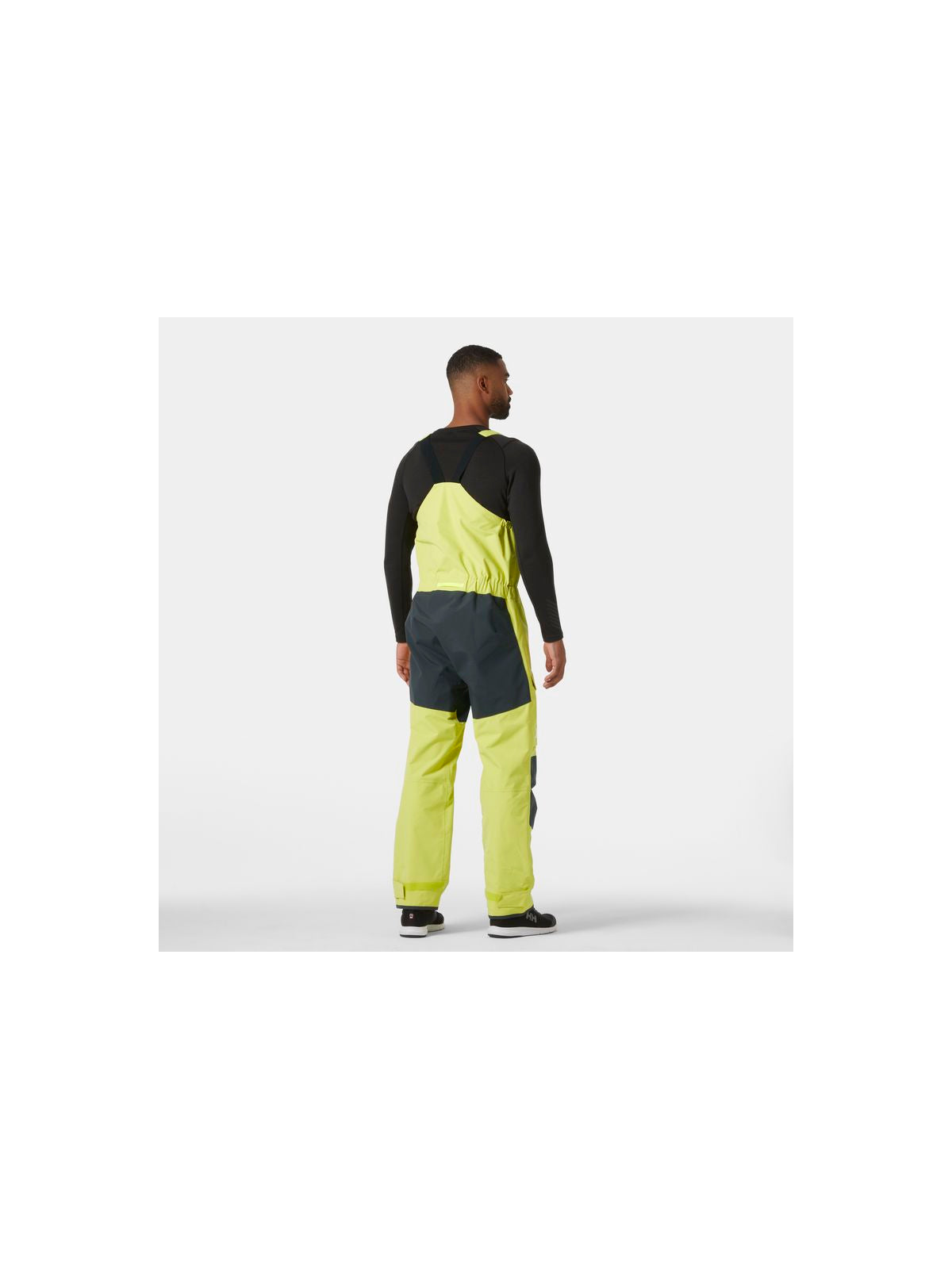 Spodnie żeglarskie męskie HELLY HANSEN PIER 4.0 BIB żółte - Adventure Sports