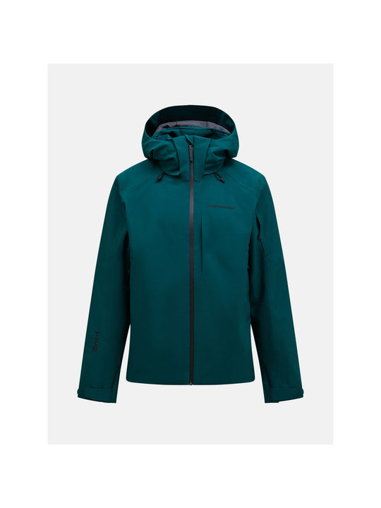 Kurtka narciarska męska PEAK PERFORMANCE Maroon HIPE 2L Insulated Shell Jacket zielona
