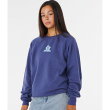 Bluza RIP CURL LUXE SURF RAGLAN RELAXED CREW granatowa
