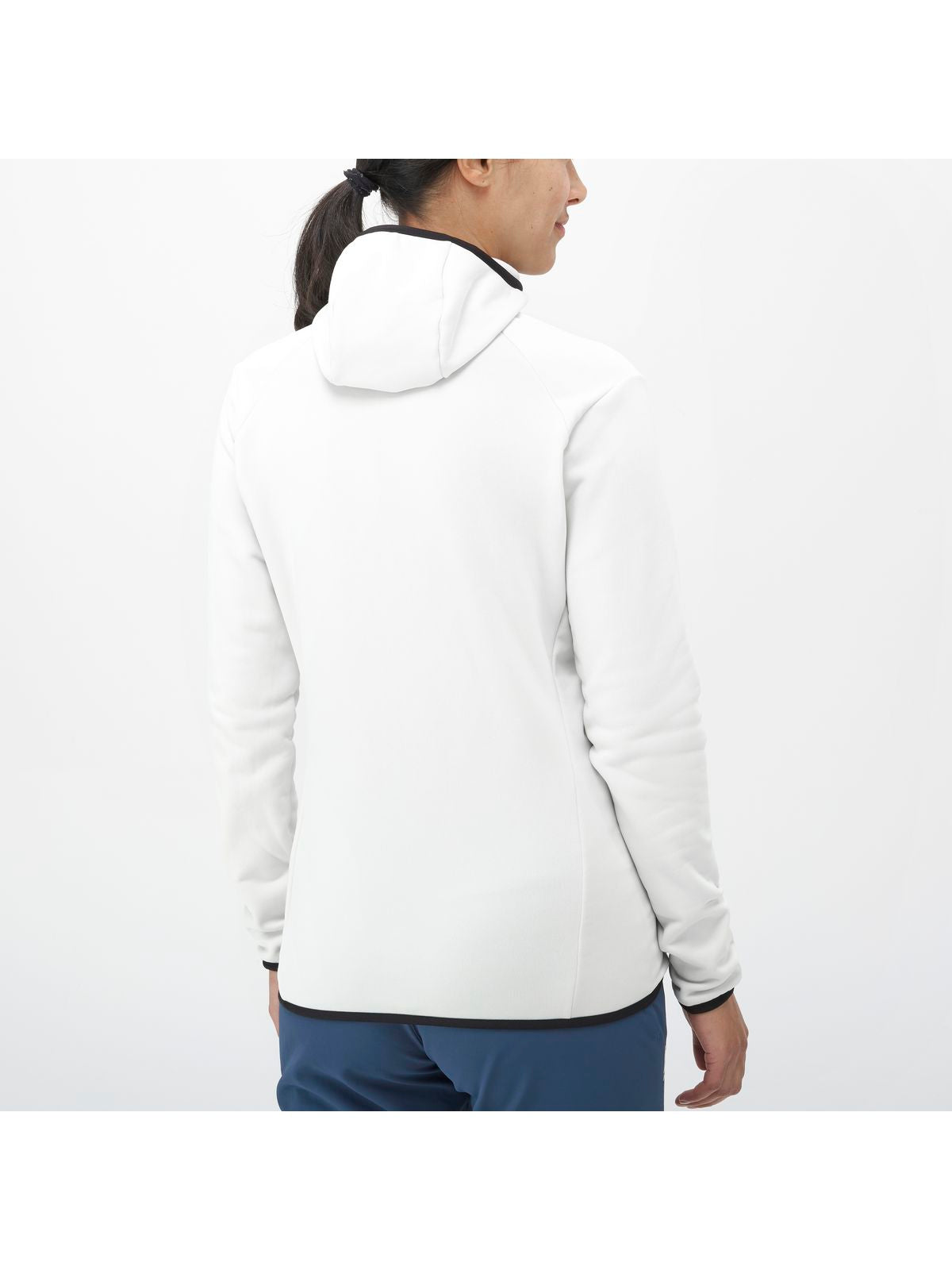 Bluza damska MILLET W Seneca Fleece Hoodie W biała