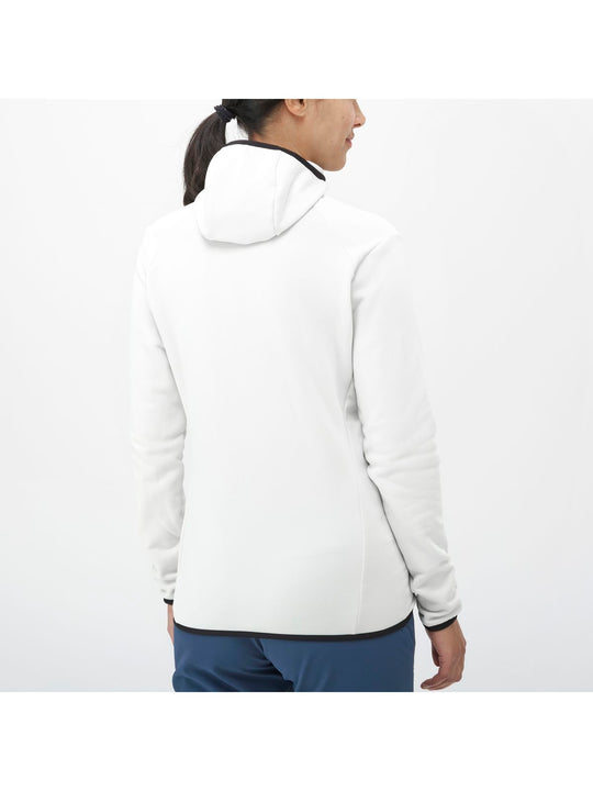 Bluza damska MILLET W Seneca Fleece Hoodie W biała
