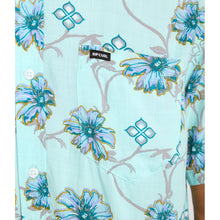 Koszula RIP CURL Surf Revival S/S Shirt turkusowy

