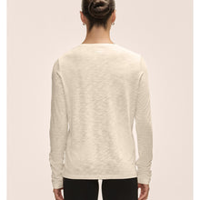 Koszulka treningowa damska CASALL Soft Texture Long Sleeve kolor beżowy

