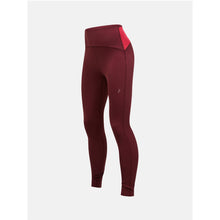 Legginsy damskie PEAK PERFORMANCE W Light Tights bordowe - Adventure Sports

