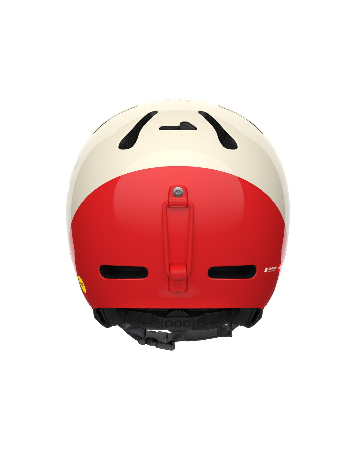 Kask narciarski POC Fornix BC biało/czerwony