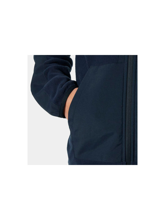 Bluza HELLY HANSEN JR MARKA FLEECE JACK granatowy - Adventure Sports
