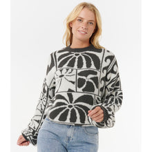 Sweter RIP CURL AOTS-TY WILLIAMS JACQUARD CREW czarny
