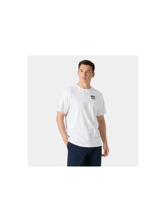 Koszulka męska HELLY HANSEN Shoreline T-Shirt 3.0 biała
