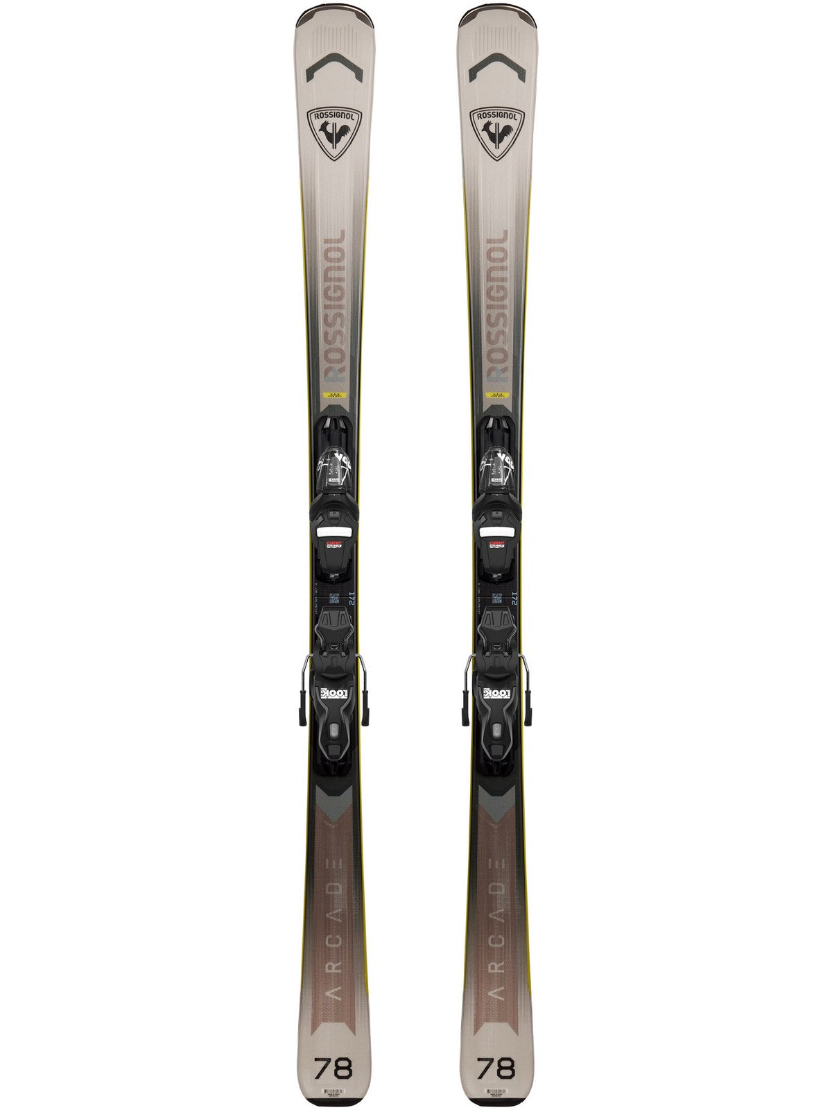 Narty ROSSIGNOL Arcade 78 + wiązania LOOK Xpress 10 GW B83 Black