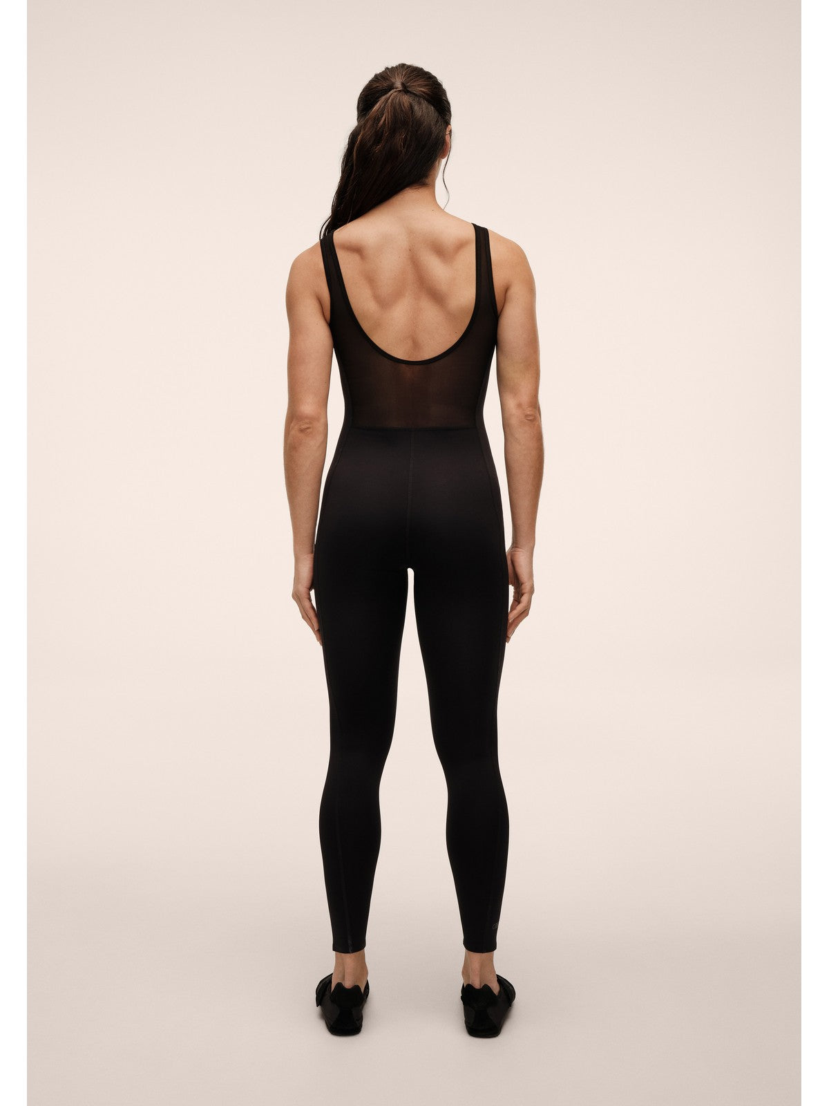 Kombinezon damski CASALL Mesh Back Figure Catsuit czarny