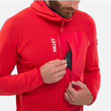 Bluza męska MILLET Trilogy Icon Lightgrid Hd M czerwona
