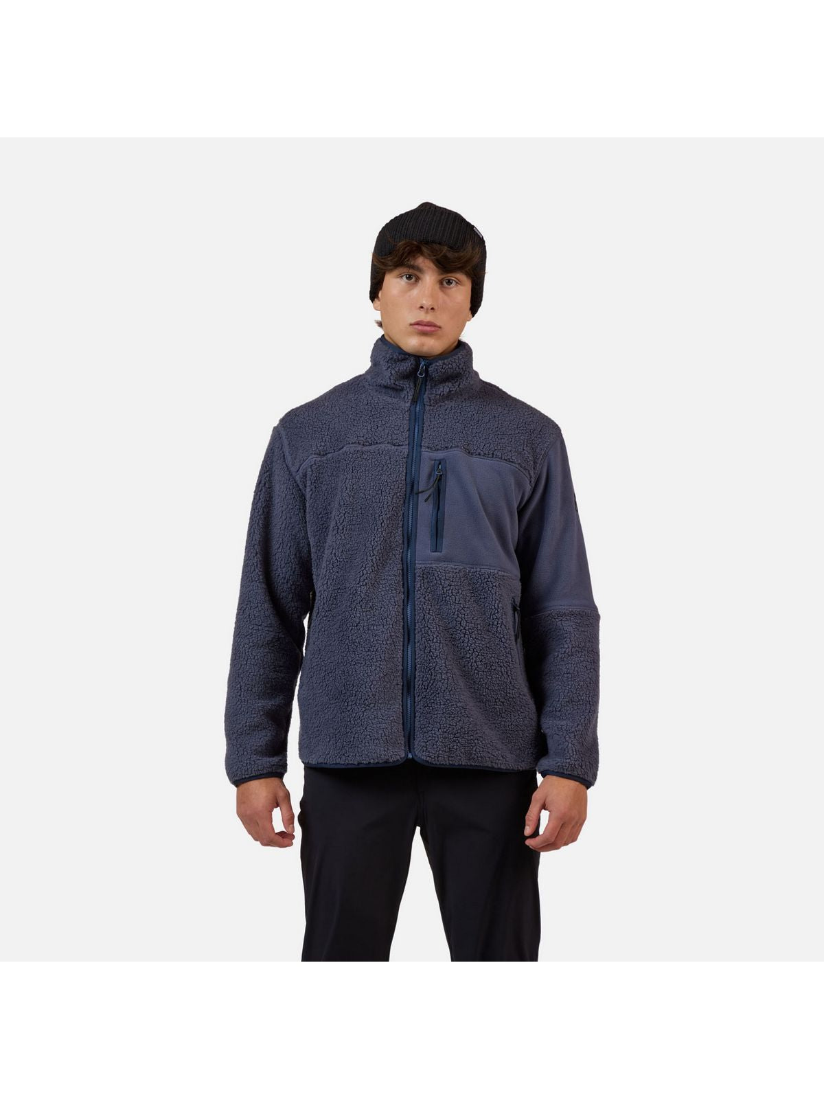 Bluza męska ROSSIGNOL ALLTRACK FZ SHERPA JKT niebieska