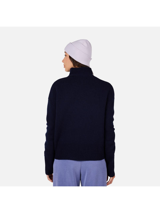 Sweter damski ROSSIGNOL W SIGNATURE SWEATER granatowy
