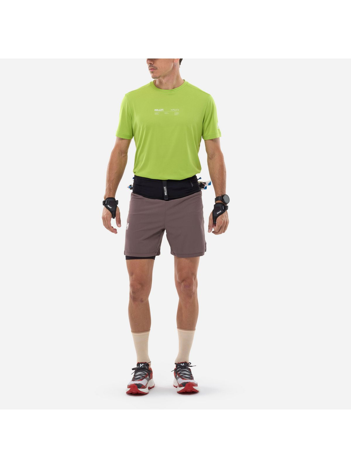 Szorty męskie MILLET Intense 2In1 Short M fioletowa