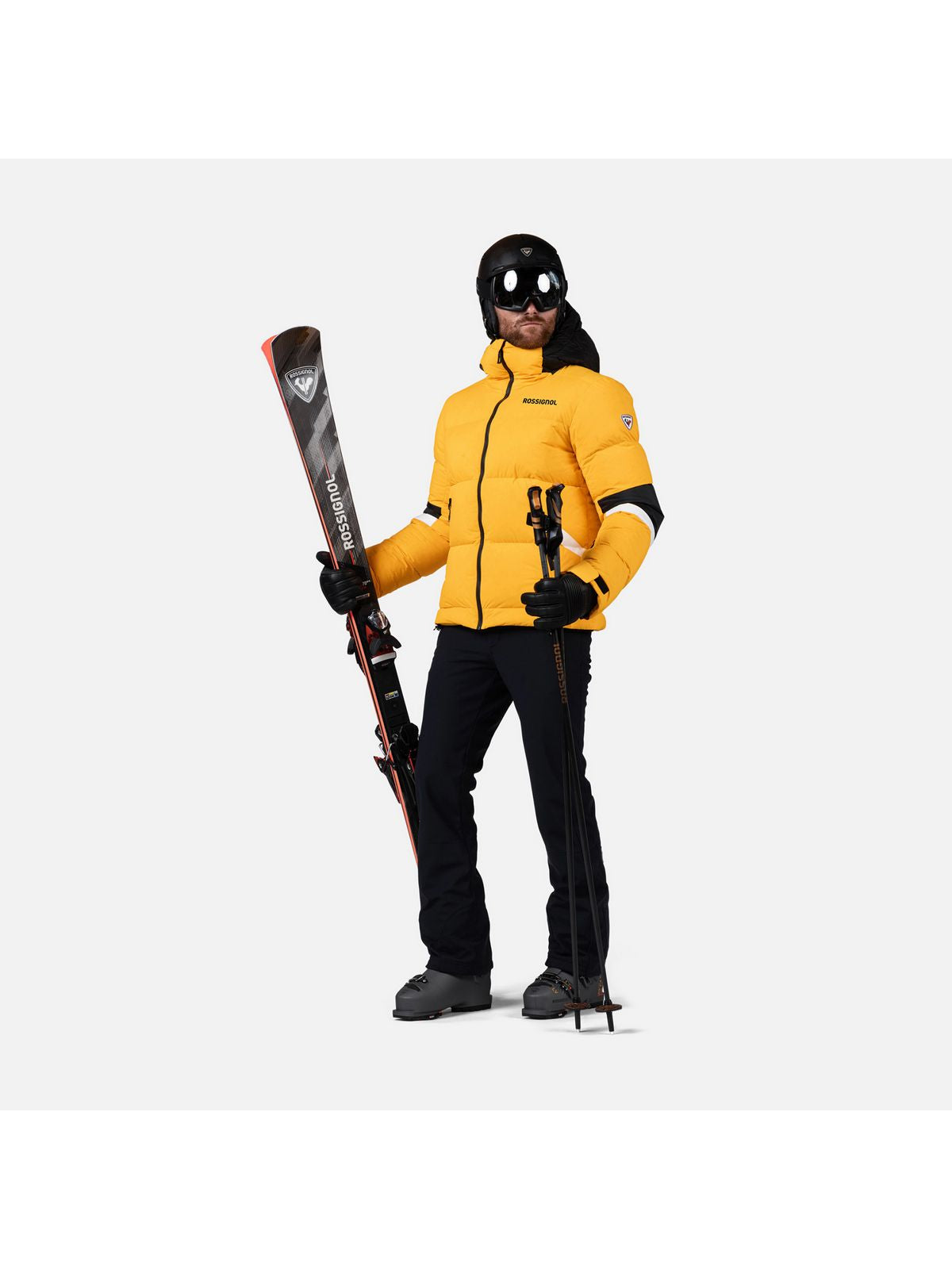 Kurtka męska ROSSIGNOL Daille Down Jkt żółta