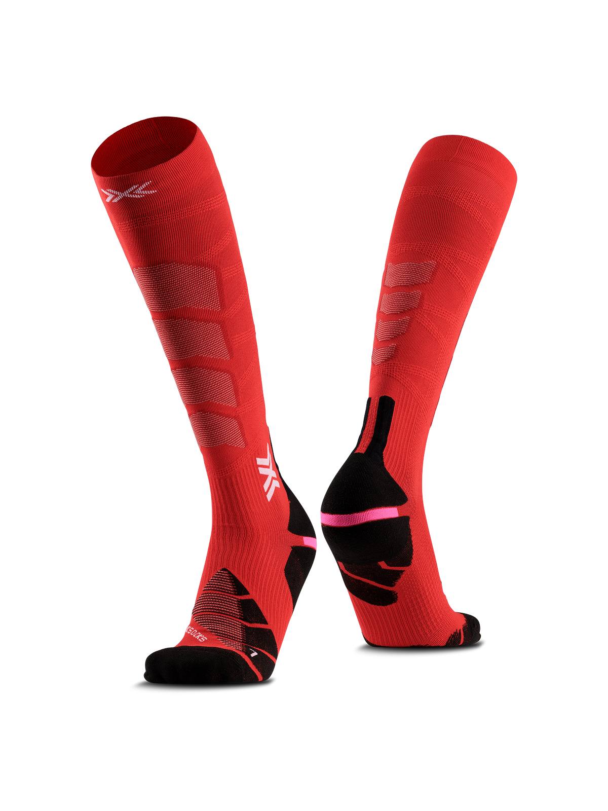 Skarpety narciarskie X-Socks Ski Anatomix Otc Hot Red