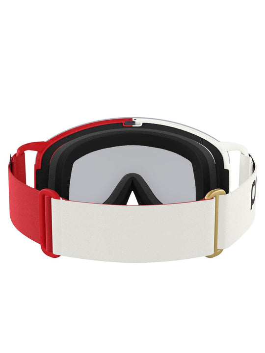 Gogle narciarskie POC Nexal Wide Fit Cat 2 biało/czerwony
