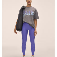 Koszulka treningowa damska CASALL Oversized Cotton Blend Tee kolor szary
