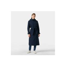 Płaszcz damski HELLY HANSEN W Avenue Long Trench Coat granatowy
