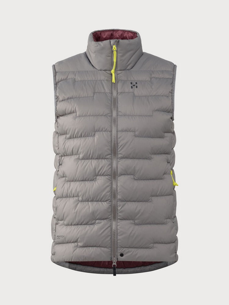Kamizelka puchowa damska HAGLÖFS ROC Flash Down Vest Stone Brick