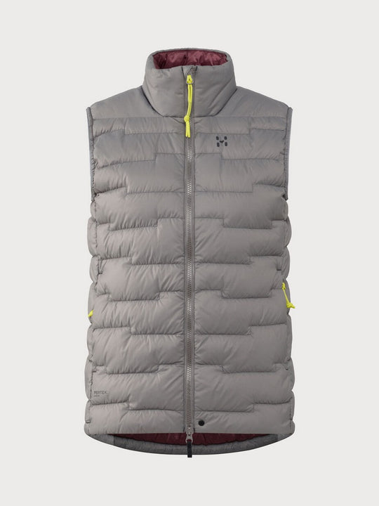 Kamizelka puchowa damska HAGLÖFS ROC Flash Down Vest Stone Brick
