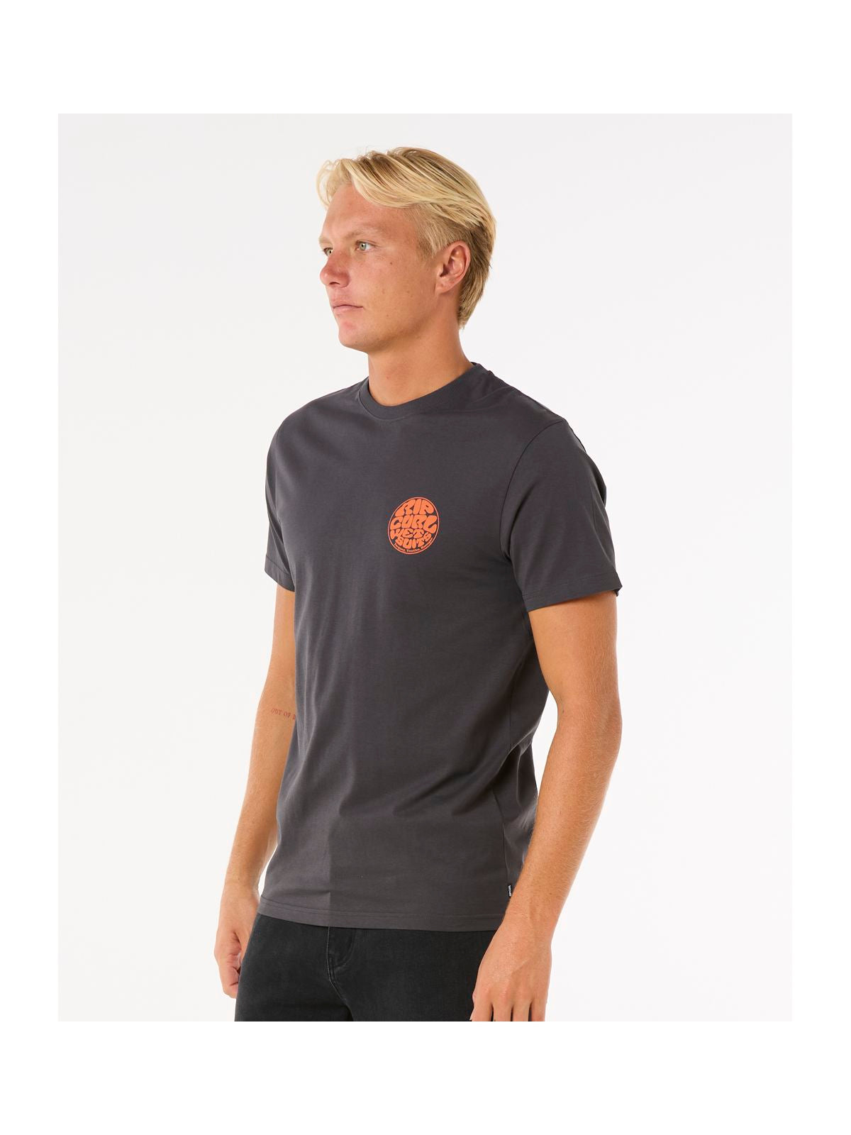 Koszulka RIP CURL Wettie Icon Tee czarny