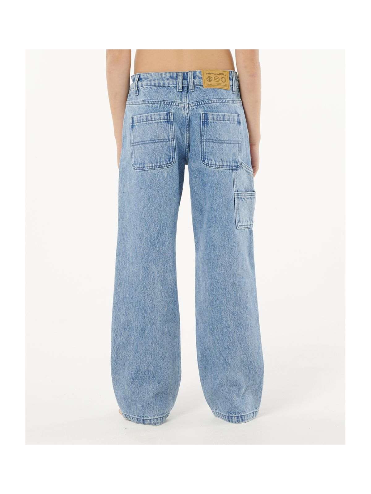 Spodnie chłopięce RIP CURL Hyped Denim Pant-Boy niebieskie