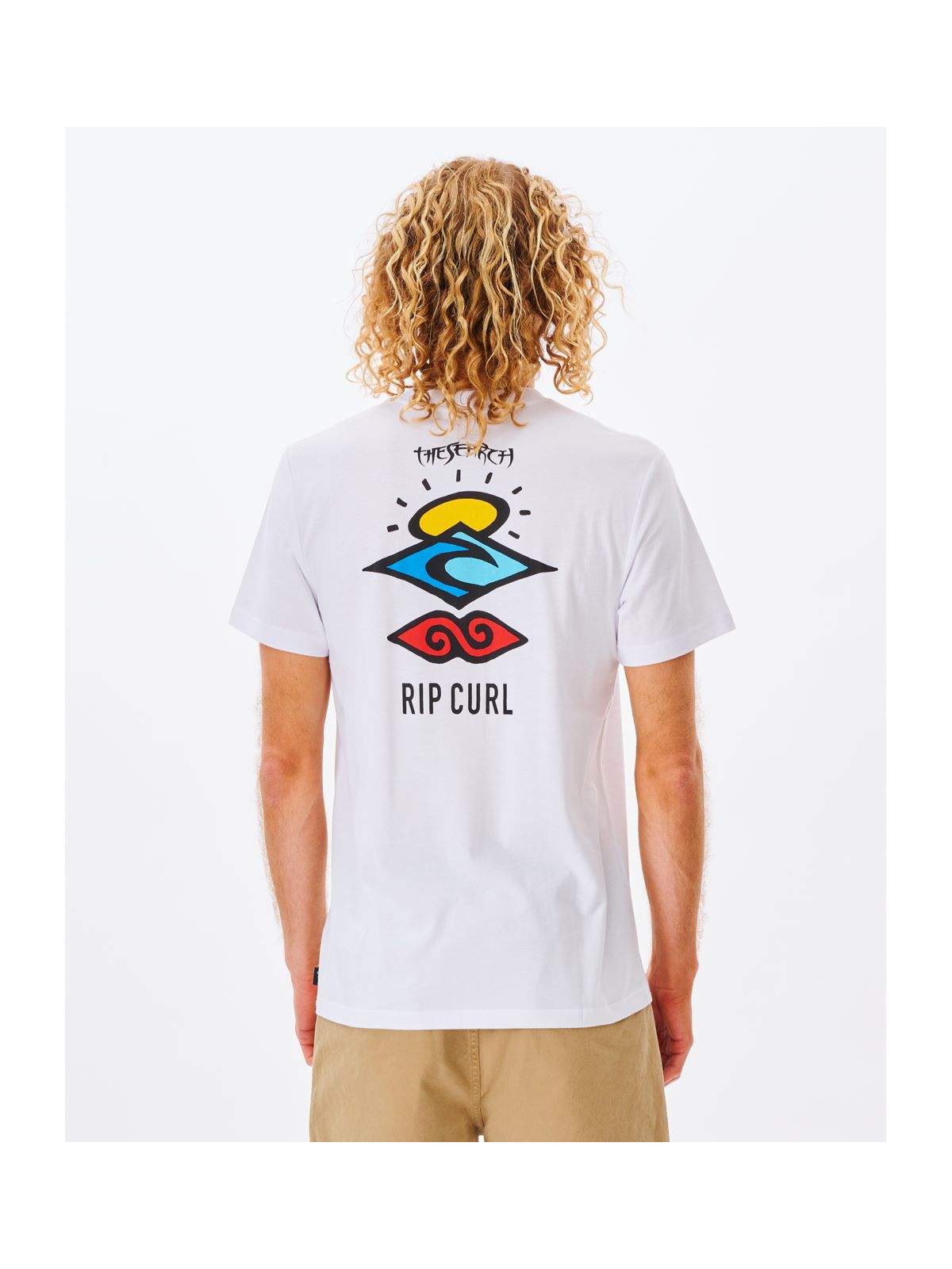 Koszulka RIP CURL Search Icon Tee biały