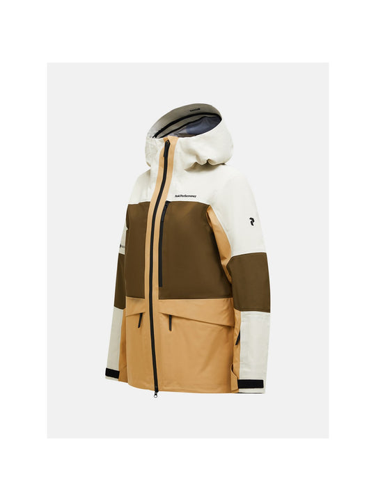 Kurtka PEAK PERFORMANCE W Gravity Gore-Tex 3L Jacket brązowy
