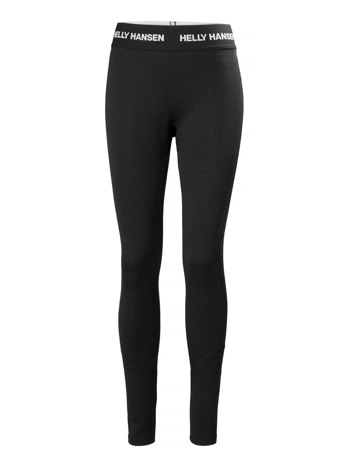 Legginsy damskie HELLY HANSEN W Lifa Merino Midweight Pant kolor czarny