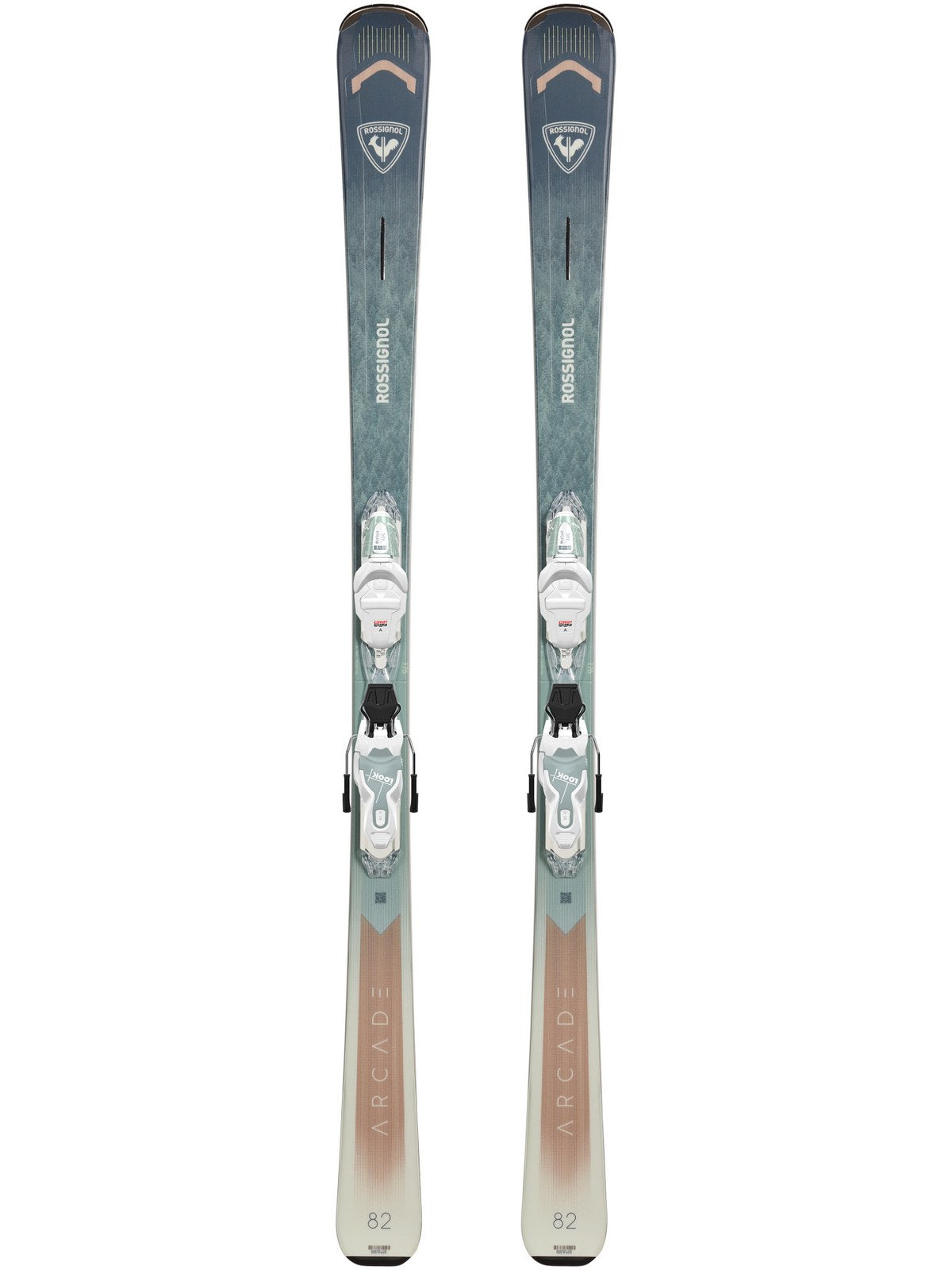 Narty damskie ROSSIGNOL Arcade W 82 + wiązania LOOK Xpress W 11 GW