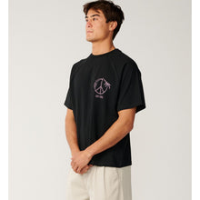 Koszulka męska RIP CURL Disorder Dolphin Tee czarna
