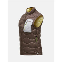 Kamizelka damska PEAK PERFORMANCE Helium Utility Down Vest brązowa
