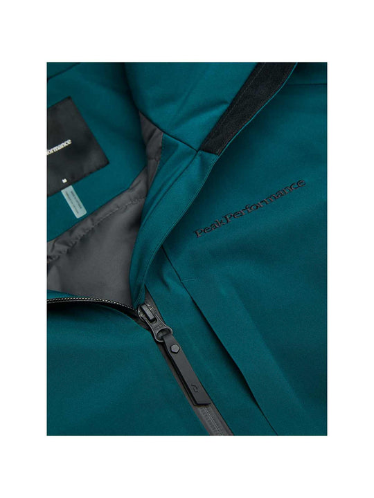Kurtka narciarska męska PEAK PERFORMANCE Maroon HIPE 2L Insulated Shell Jacket zielona
