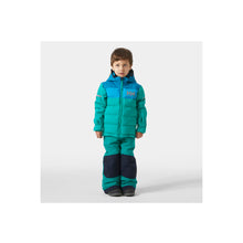 Kurtka narciarska dziecięca HELLY HANSEN K Vertical Ins Jacket kolor zielony
