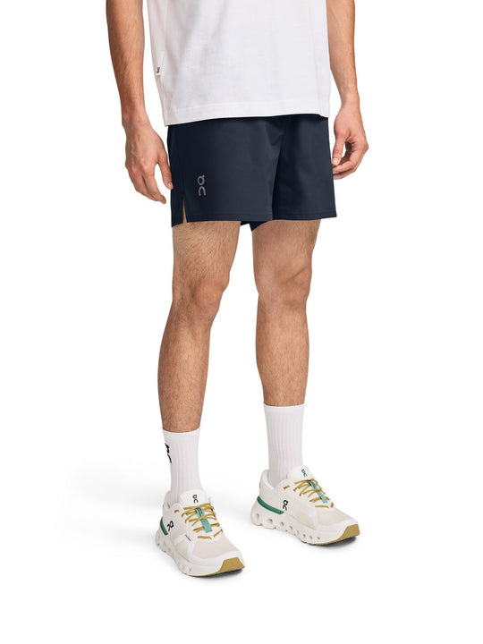 Szorty do biegania ON RUNNING Essential Shorts granatowy
