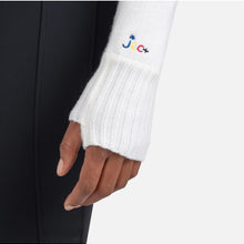 Sweter damski ROSSIGNOL W Jcc 1/2 Zip biały
