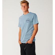Koszulka męska RIP CURL Staple Tee niebieska
