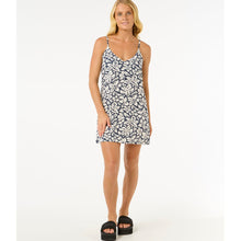 Sukienka na ramiączka RIP CURL Las Dalias Mini Dress granatowo biała
