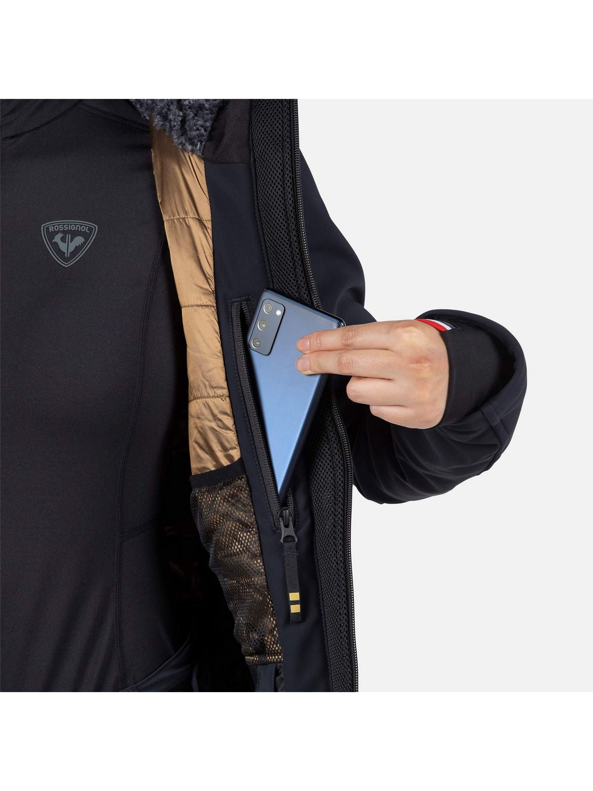 Kurtka narciarska damska ROSSIGNOL W Cieloalto Jkt czarny