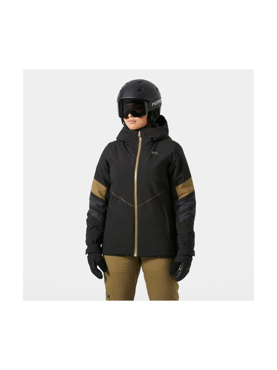 Kurtka narciarska damska HELLY HANSEN W PANORAMA INS JACKET czarna
