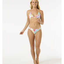 Stanik kąpielowy RIP CURL Cala Vadella X Back Tri turkusowy
