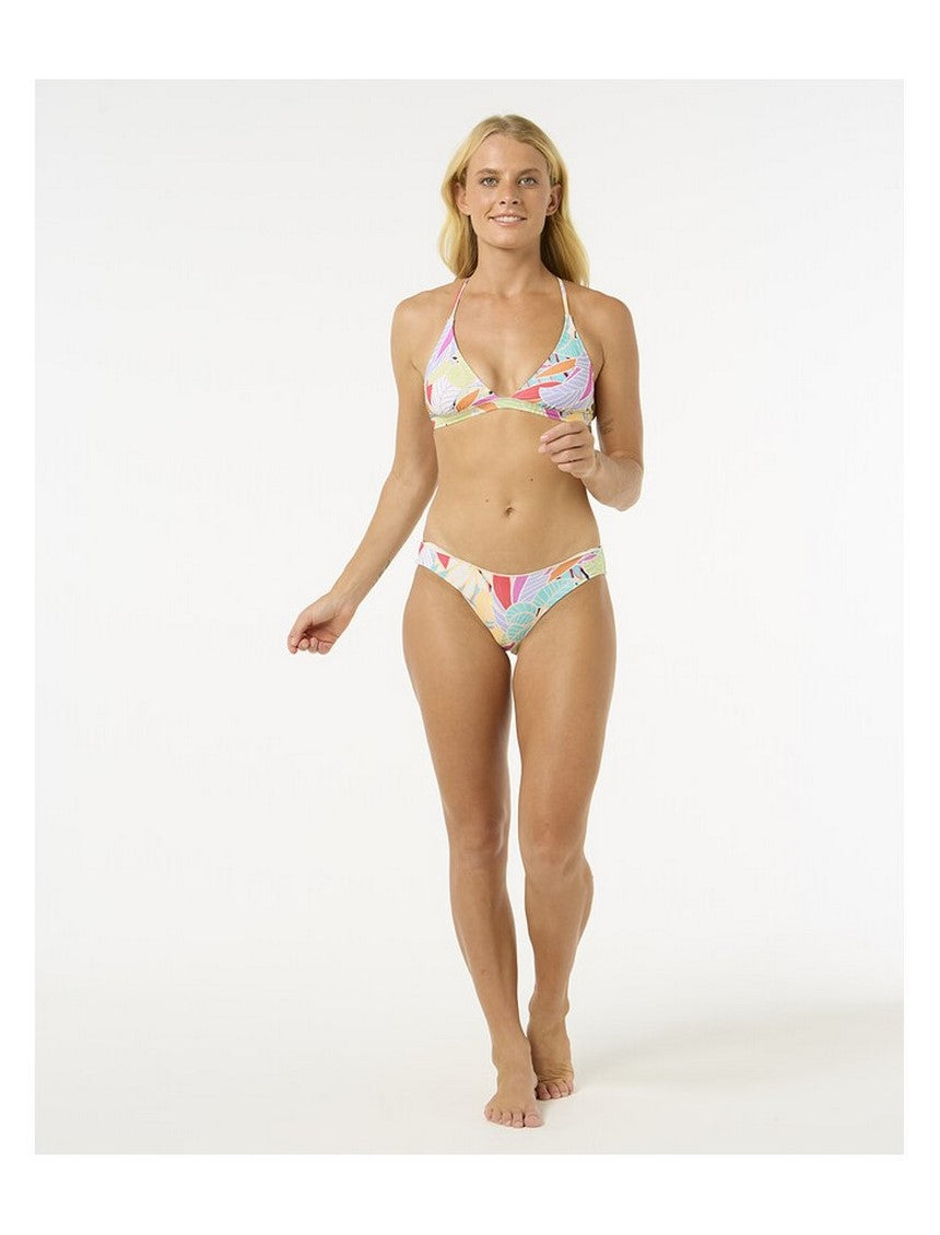 Stanik kąpielowy RIP CURL Cala Vadella X Back Tri turkusowy