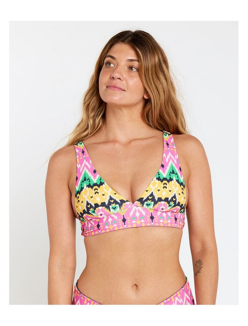 Bikini dwustronne RIP CURL Ikat Geo Halter Revo multikolorowe